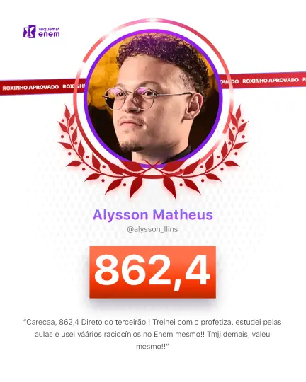 Card de aprovação de aluno do método xequemat