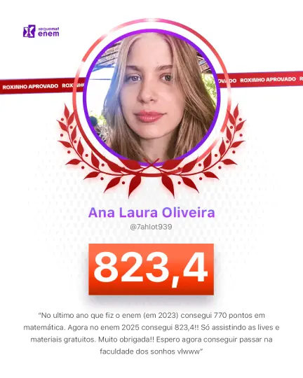 Card de aprovação de aluno do método xequemat