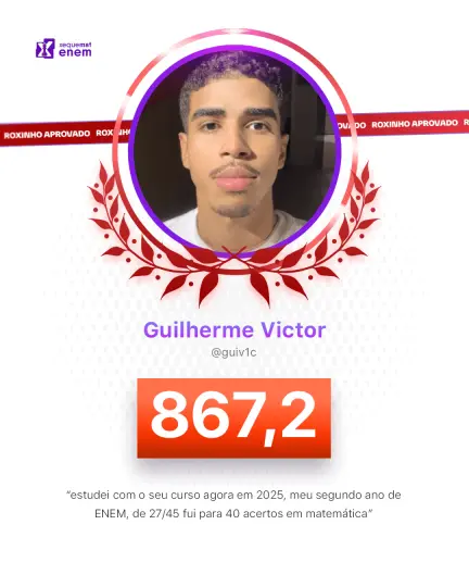 Card de aprovação de aluno do método xequemat