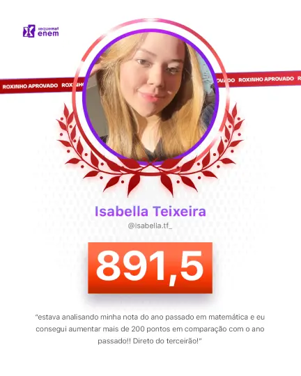 Card de aprovação de aluno do método xequemat