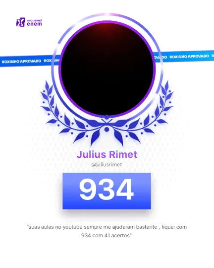 Card de aprovação de aluno do método xequemat