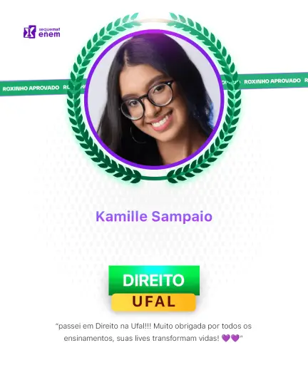 Card de aprovação de aluno do método xequemat