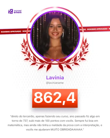 Card de aprovação de aluno do método xequemat
