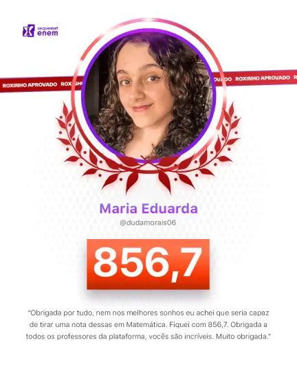 Card de aprovação de aluno do método xequemat
