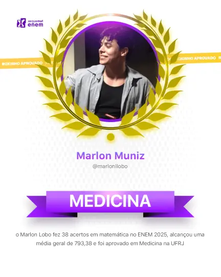 Card de aprovação de aluno do método xequemat