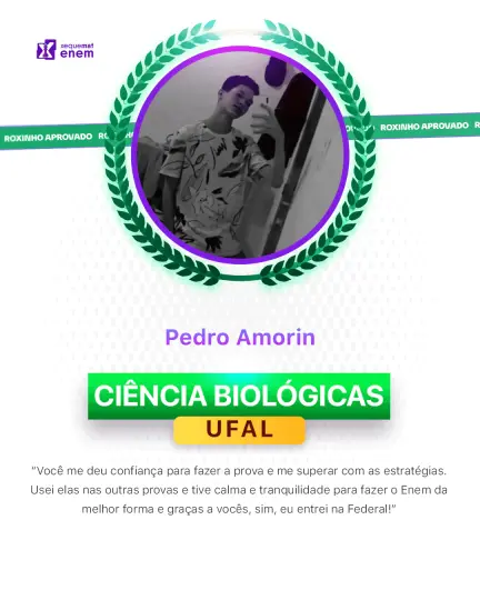 Card de aprovação de aluno do método xequemat