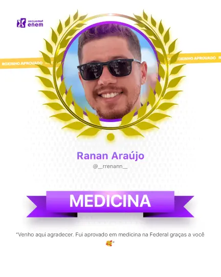 Card de aprovação de aluno do método xequemat