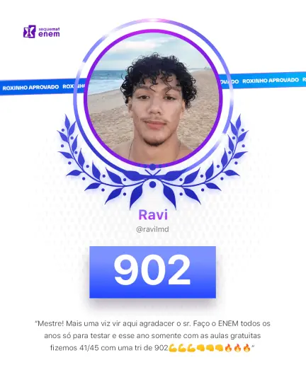 Card de aprovação de aluno do método xequemat