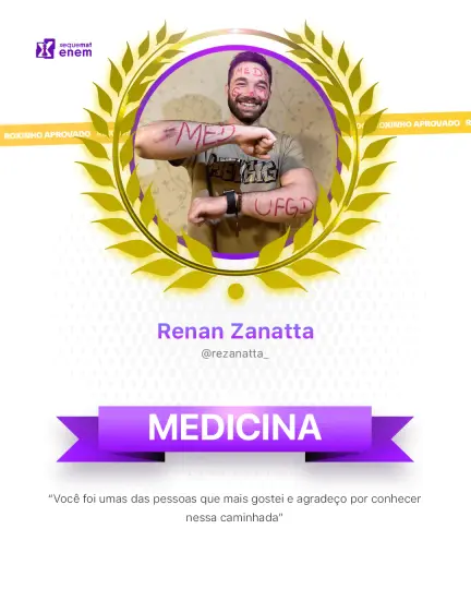 Card de aprovação de aluno do método xequemat
