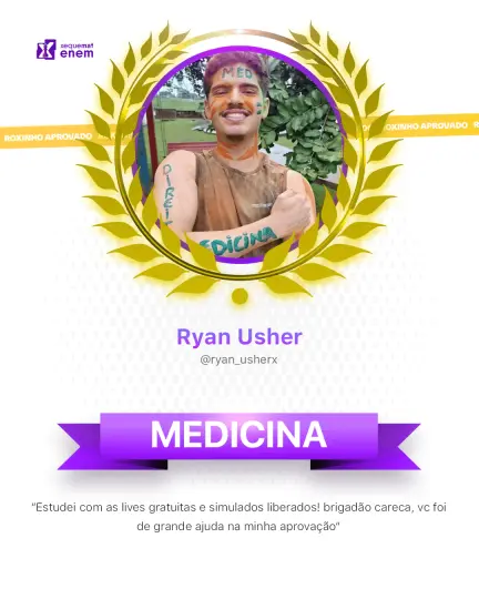 Card de aprovação de aluno do método xequemat