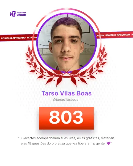 Card de aprovação de aluno do método xequemat