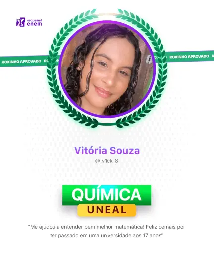 Card de aprovação de aluno do método xequemat